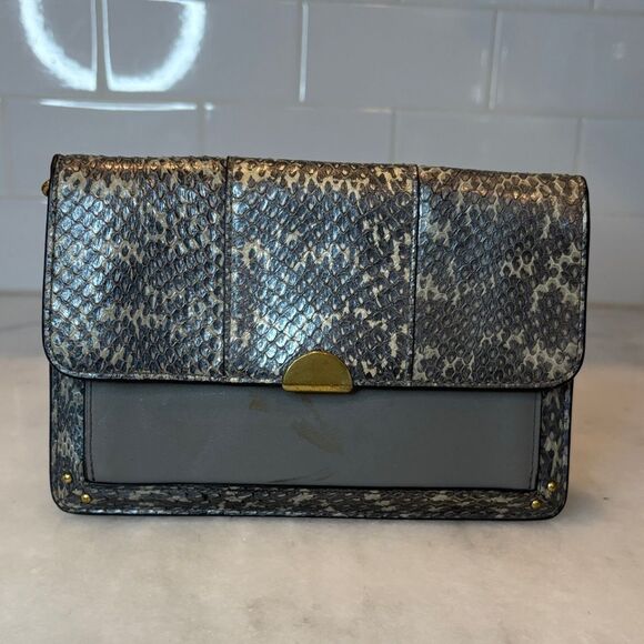 Coach Bag Purse Handbag Crossbody Snakeskin  Dreamer Colorblock Convertible Bag - Picture 2 of 16